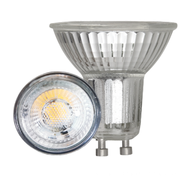 LED 38 ° 5W COB Glass Dimmbare Scheinwerfer Gu10